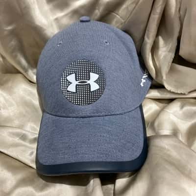 Under Armour Golf Mens  Size L / XL Cap Blue / Grey 