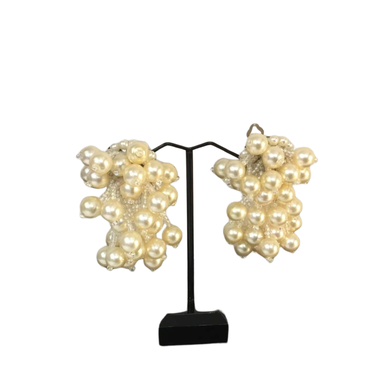 Women’s Faux Pearl Clip On Earrings (s)