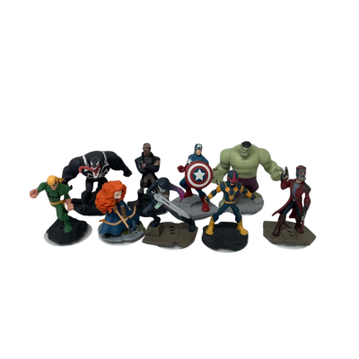 9pc Disney Infinity Figures 