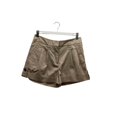 Witchery Size 10 Beige Cotton Shorts Amazing condition 
