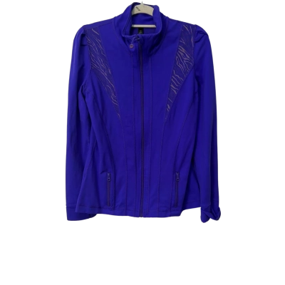Lorna Jane  Size L Sports Coat Purple 
