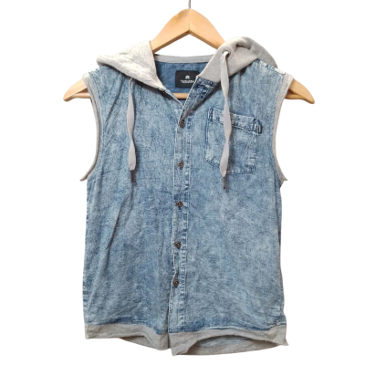 St Goliath Kids Size 10 Blue Sleeveless Jacket