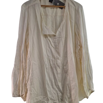 Autograph Cut Out Peasant Top - size 24 