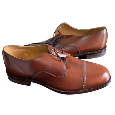 Slatters Mens  Size 6 Dress shoes Brown 