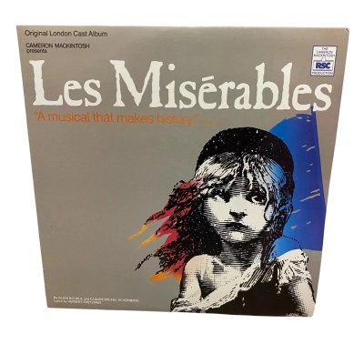 Les Miserables vinyl record - original London cast album 