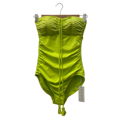 *NEW* SEAFOLLY Women’s Size 8AU/XS One Piece Bathers - Chartreuse (RRP $159.95)  