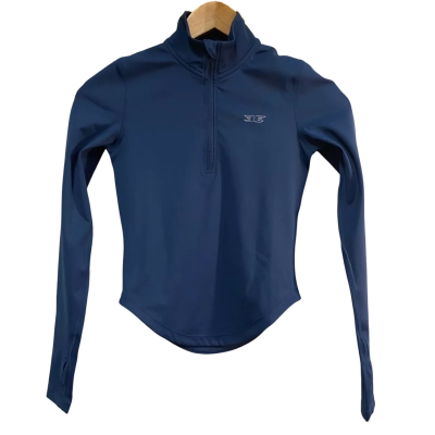 BNWT Elite Eleven Womens Size XXS Navy Blue Quarter Zip 