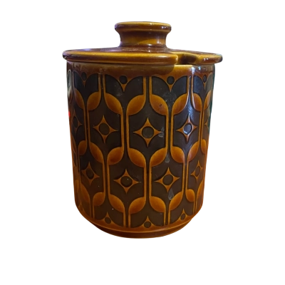 Vintage Hornsea jam,preserve/sugar pot 