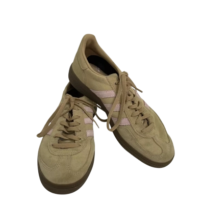 Adidas Womens  Size 6 Sneakers Beige / Brown / Pink  