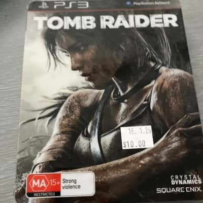 Tomb Raider ps3 metal case