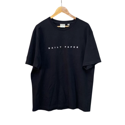 Daily Paper Mens  Size XL Short Sleeve Top Black  