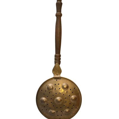 Antique bed warmer -brass
