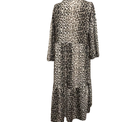 Jump Womens  Size L Casual Dress / Long Sleeve Dress / Maxi Dress Animal print 