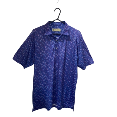 Donald Ross Purple Golf Polo Size S