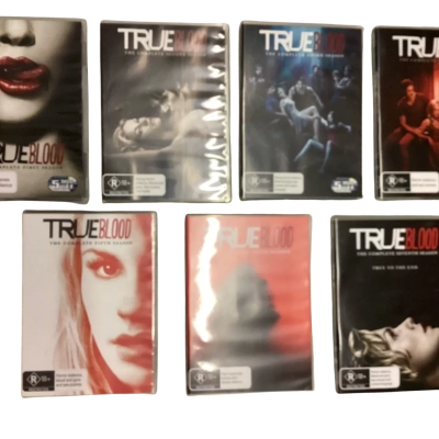 True Blood Complete Series 1-7 Seasons.