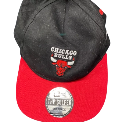  Mens  New Era ‘Chicago Bulls’ Size One Size Cap Black  / Red 