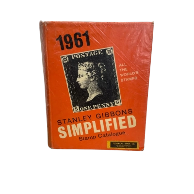 vintage 1961 edition of the Stanley Gibbons Simplified Stamp Catalogue