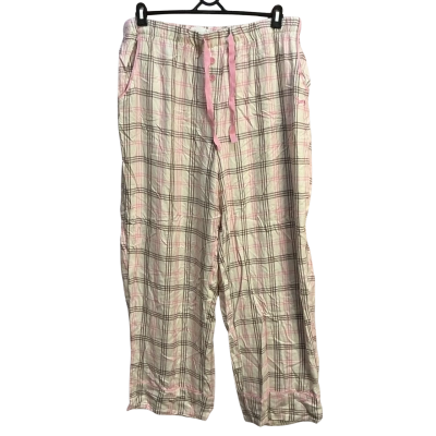 Peter Alexander Womens  Size 20 - 22 Pyjama Pants Brown / Cream / Pink  / Striped 