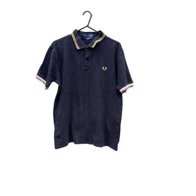 Mens Fred Perry Size L Short Sleeve T-shirt Black  