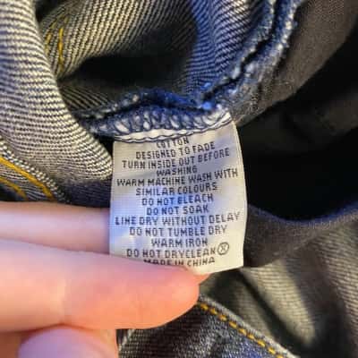 Mossimo Mens  Size 32 Navy Blue Jeans