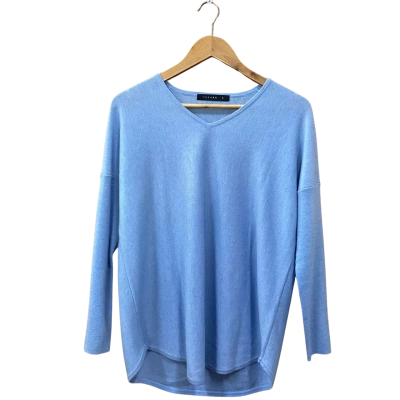 The Ark Sky Blue Long Sleeve Wool Top Size S