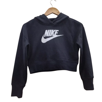 Nike Womens Size M Cropped Jumper Black (14)