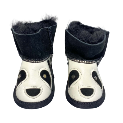 Toddlers Panda UGG Boots Size M / 3-6 months