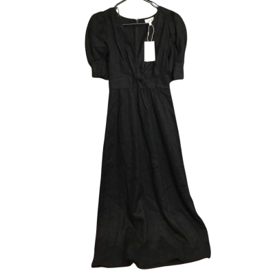 Seed Heritage Womens  Size 6 Black Dress (100% French Linen) 