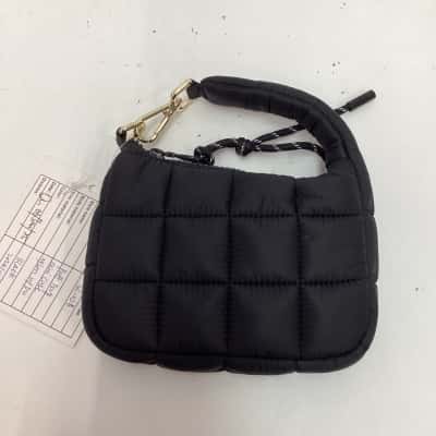 Globite Womens Black  Small puff purse 