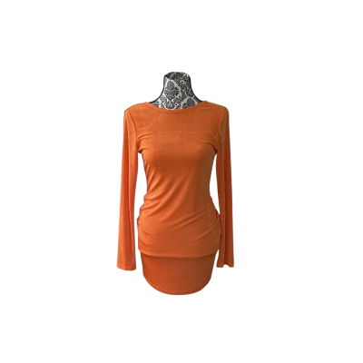 Pepper Mayo  Womens  Size 14 Bodycon Dress Burnt Orange 