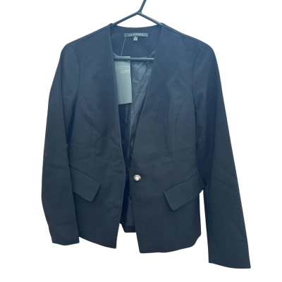 Liz Jordan Womens  Size 8 Black Blazer