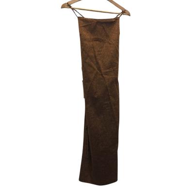 Bec & Bridge Womens  Size 14 Midi Dress Bronze BNWT