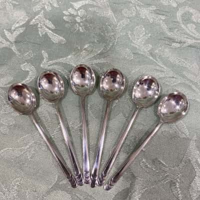 Vintage Silver-plated Coffee Spoons