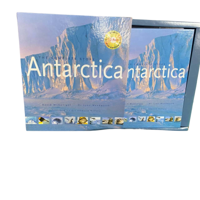 The Complete Story of Antarctica: Hardcover in Slipcase with CD Rom Foreword by Sir Edmund Hillary