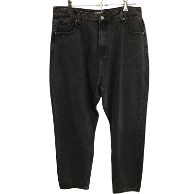 Savel Black 100% Cotton 'Mia Mum' Jeans