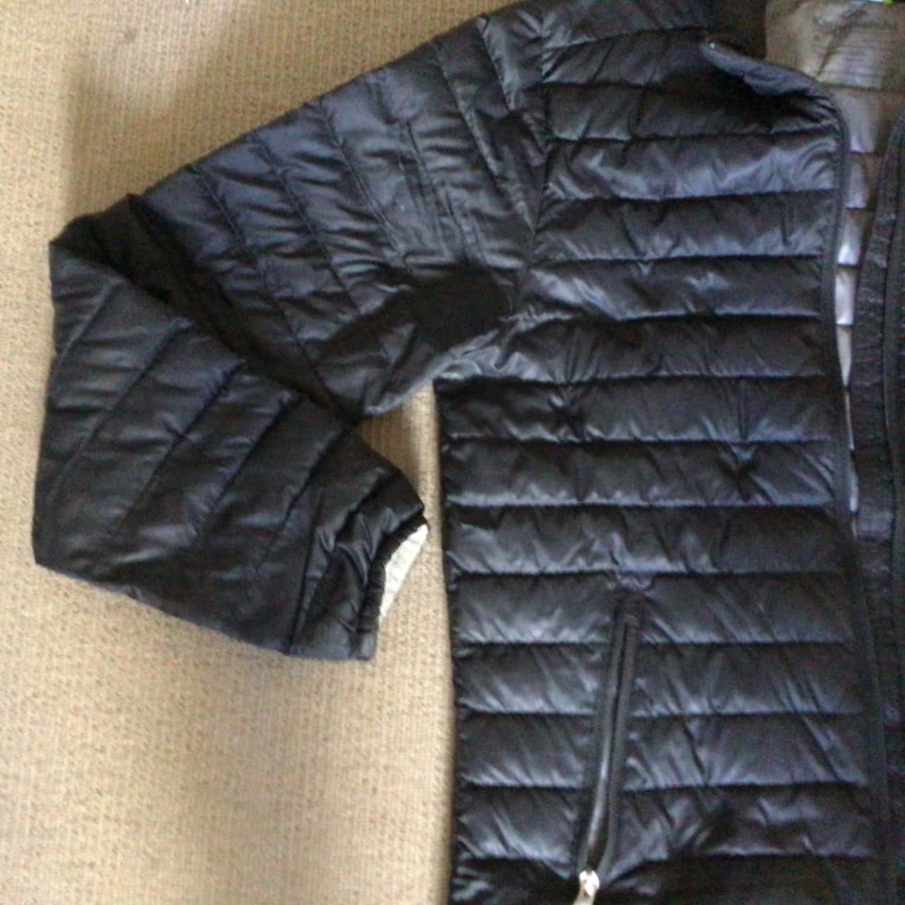Kathmandu Mens Puffer Jacket ( Down Inner) Size S Black (s)