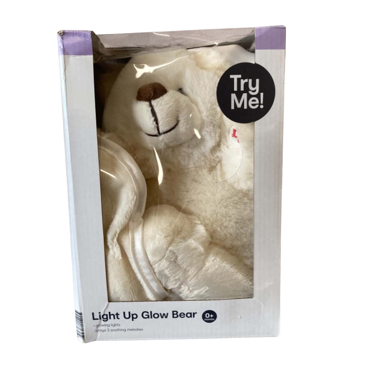 Light Up Glow Bear Plush Toy New In Box(s)