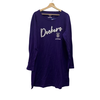 AFL Womens  Size 16 Long Top Navy Blue  BNWT