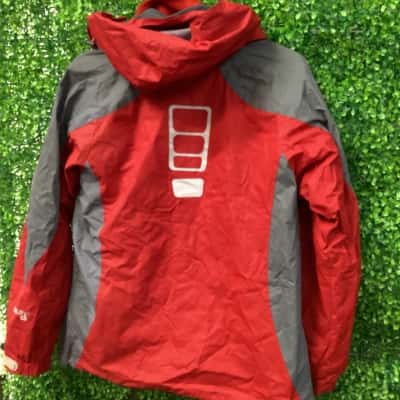 The North Face Womens  Size L Hooded Jacket Red 