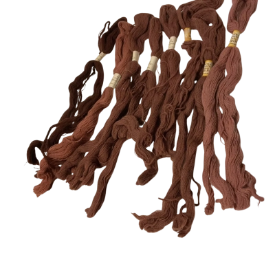 Patons and unbranded beehive all wool mending brown x 8