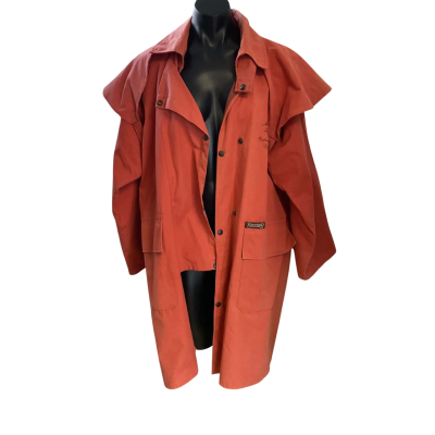 Driza-Bone Unisex  Size S Duffle Coat Burnt Orange 