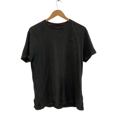 Superdry Mens  Size XL Short Sleeve Shirt Grey 