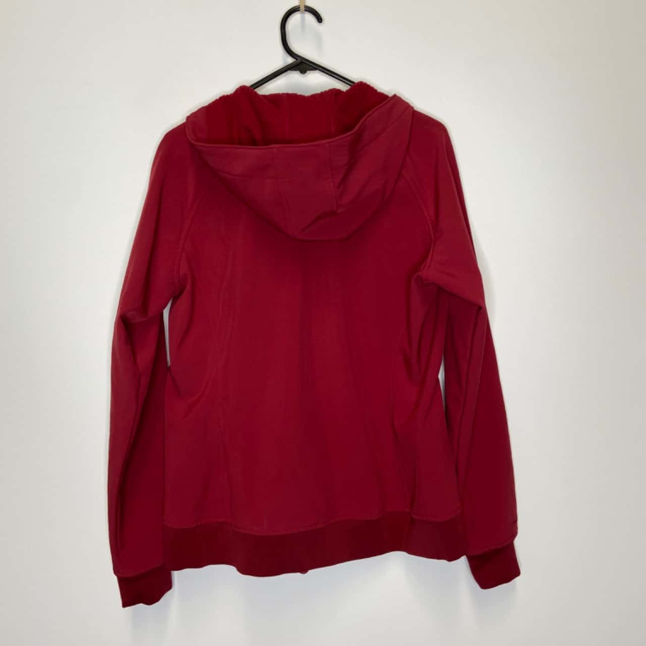 Kathmandu Womens Size 12 Front Zipper Hoodie Maroon (s)
