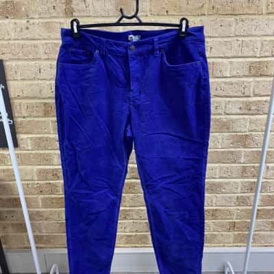 Suzannegrae Womens blue pant Size 16 