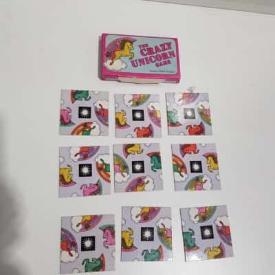 VINTAGE puzzle "The Crazy Unicorn Game