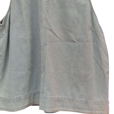   Size L Sleeveless Top Denim Blue 
