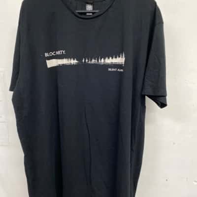 Bloc party 2018 tour  Mens  Size XXL Short Sleeve T-shirt Black  