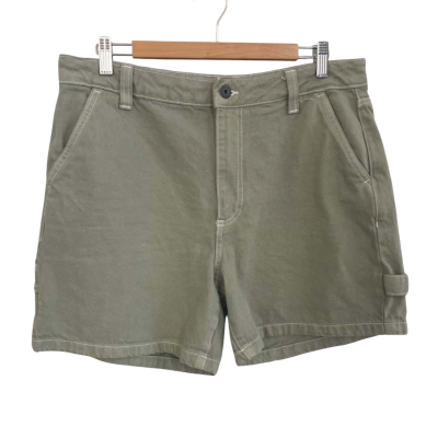Cotton On Womens  Size 12 Denim Shorts Green 