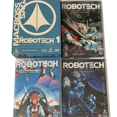 “ROBOTECH” collection DVD LEGACY 1,2,3