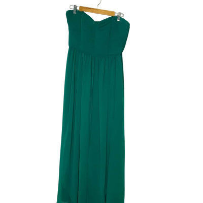 Review Womens  Size 14 Formal Dress Green 